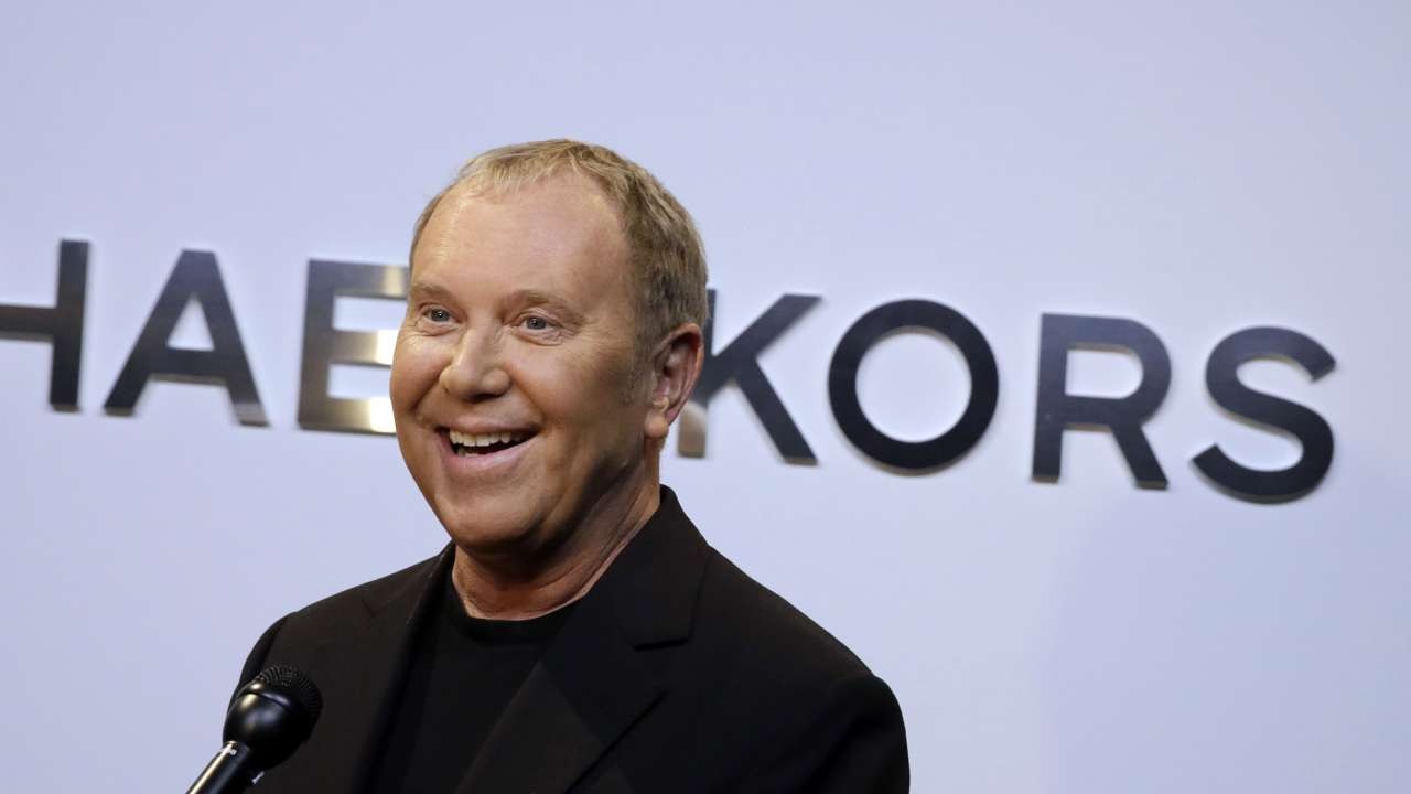 Michael Kors la prezentarea colectiei