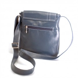 Geanta crossbody din piele, unisex, Alma