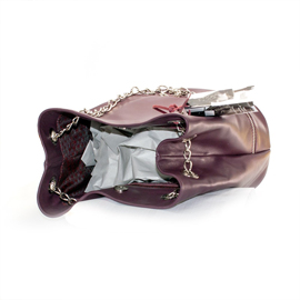 Geanta grena tip sac, din piele naturala, Geanina