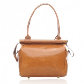 Geanta vintage maro, din piele, Art