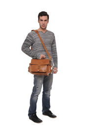 Geanta din piele Fotograful ce poate fi purtata si cross body