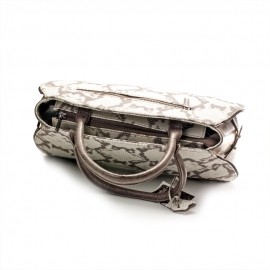 Geanta office din piele animal print