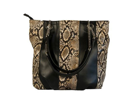 Geanta shopper Selena, combinatie de culori